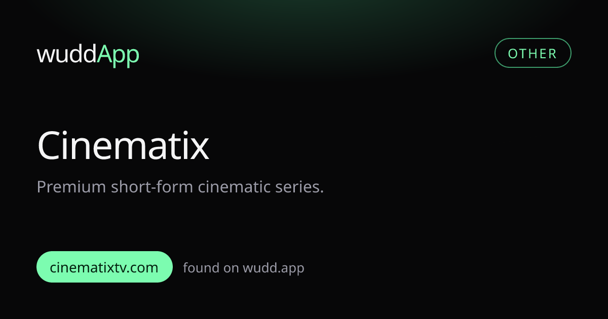 Share card for Cinematix